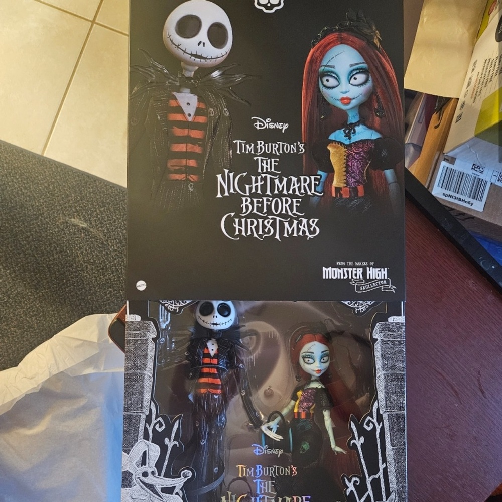 Mattel MH Vampire Heart and Nightmare Before Christmas